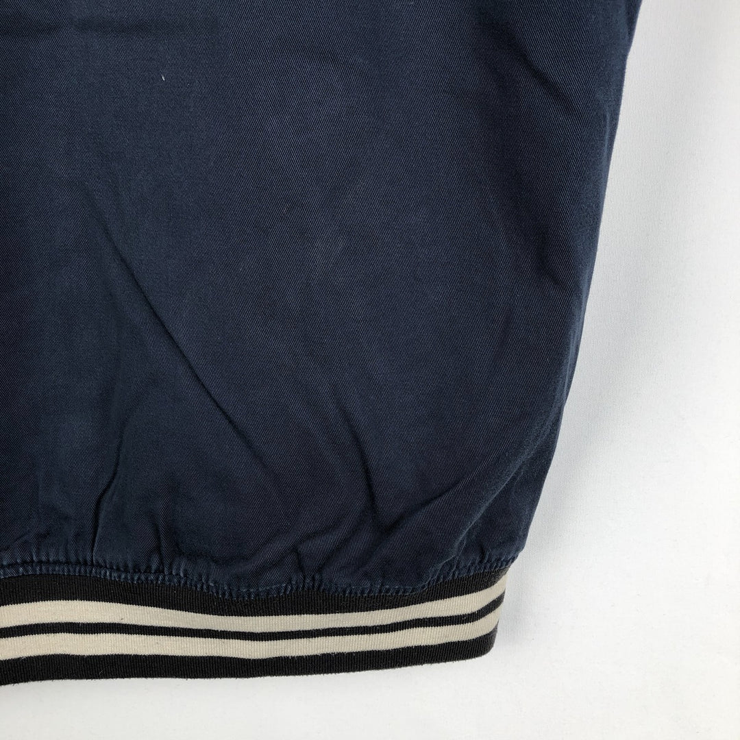 Levi's cotton blouson, men's size S (approx.) cotton navy blue type Vintage Second Hand