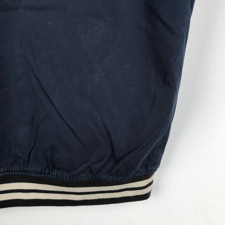 Levi's cotton blouson, men's size S (approx.) cotton navy blue type Vintage Second Hand