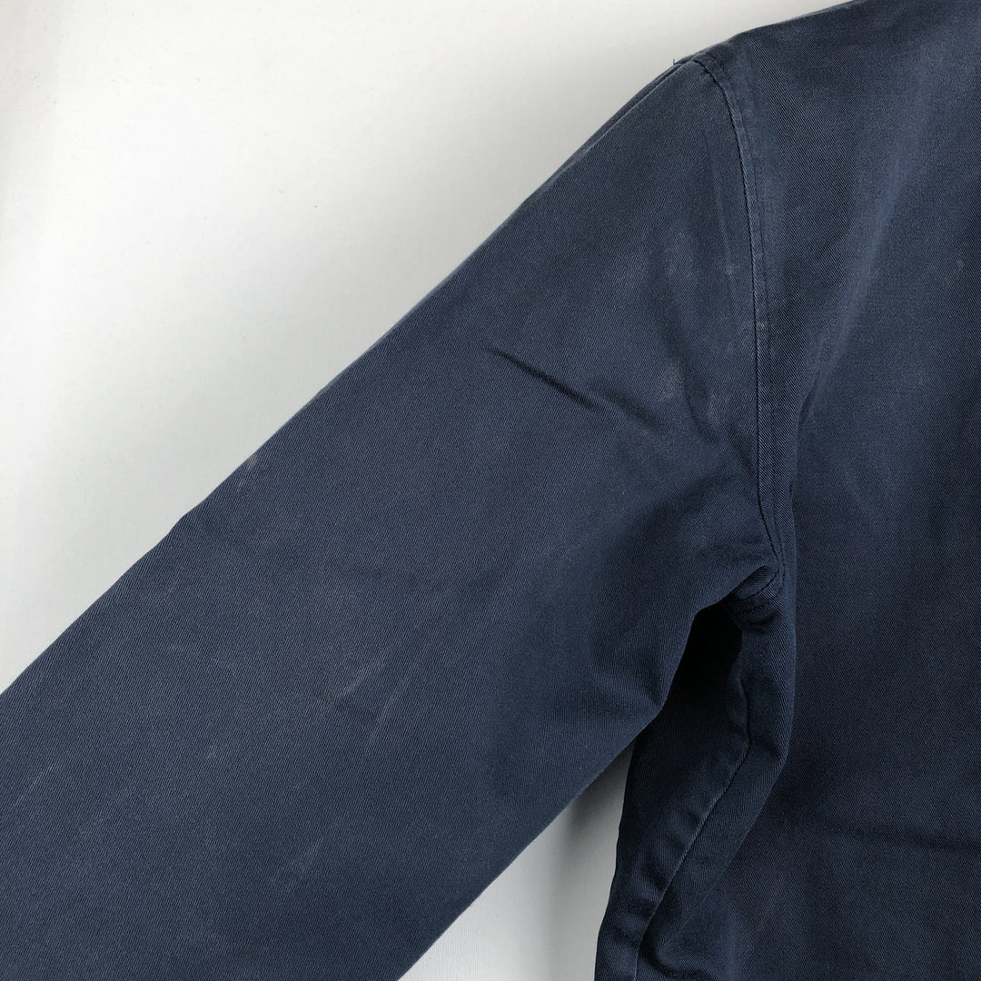 Levi's cotton blouson, men's size S (approx.) cotton navy blue type Vintage Second Hand