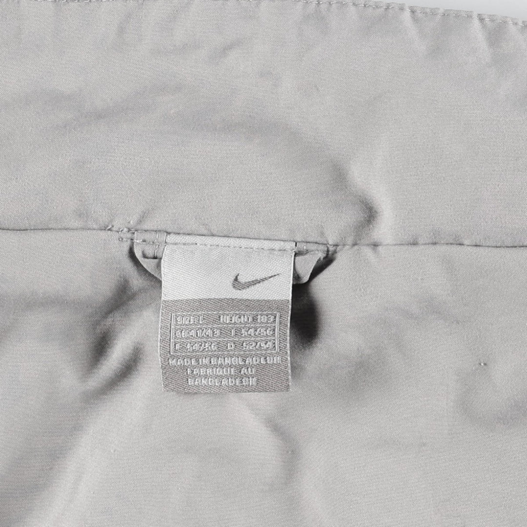 00'S Nike Windbreaker Men's Size L polyester gray type Vintage Second Hand
