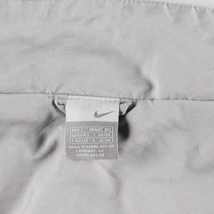 00'S Nike Windbreaker Men's Size L polyester gray type Vintage Second Hand