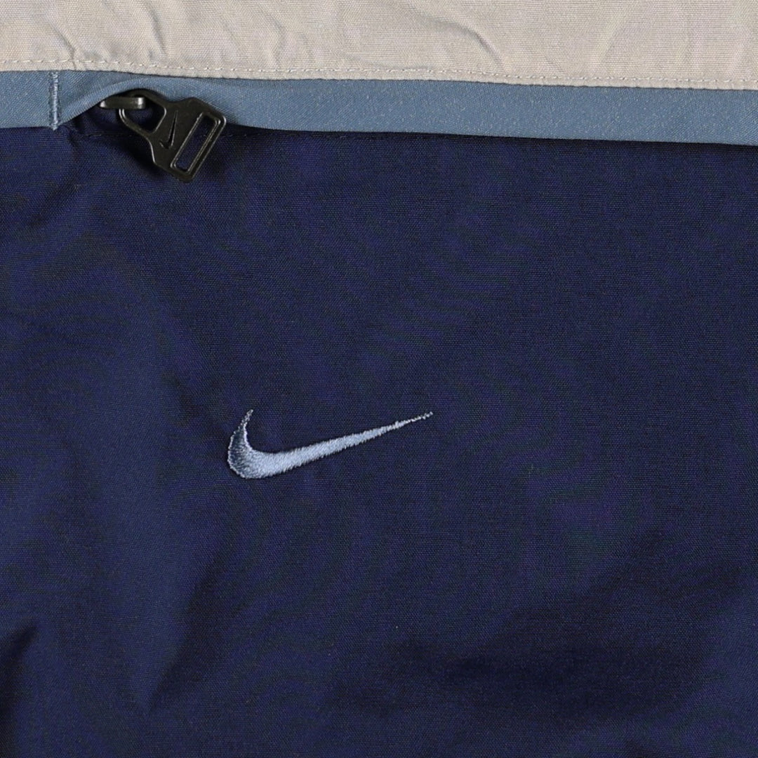00'S Nike Nylon Jacket Men's M size Nylon navy blue type Vintage Second Hand