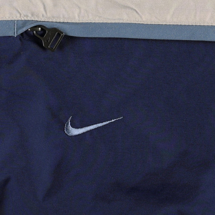 00'S Nike Nylon Jacket Men's M size Nylon navy blue type Vintage Second Hand