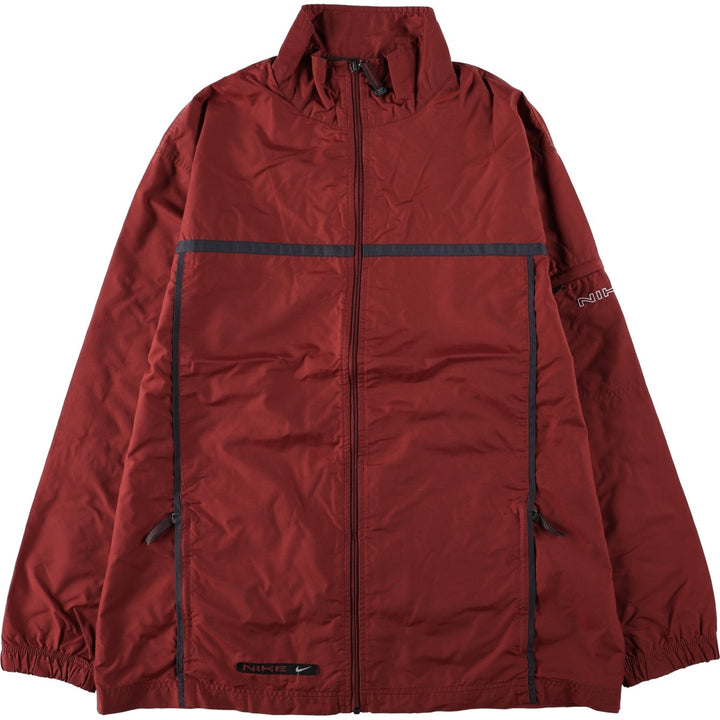 00'S Nike Nylon Jacket Men's XL Nylon red type Vintage Second Hand