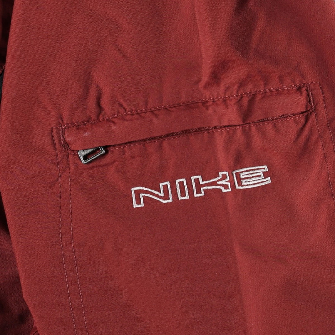 00'S Nike Nylon Jacket Men's XL Nylon red type Vintage Second Hand