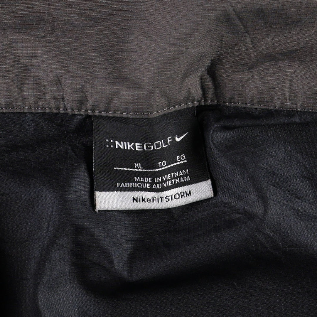 Nike Golf Windbreaker Men's XL polyester black type Vintage Second Hand