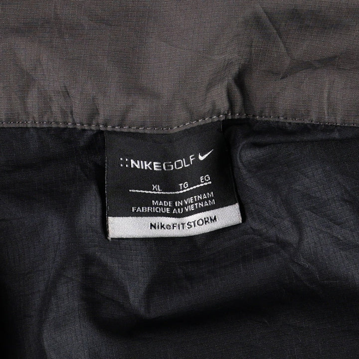 Nike Golf Windbreaker Men's XL polyester black type Vintage Second Hand