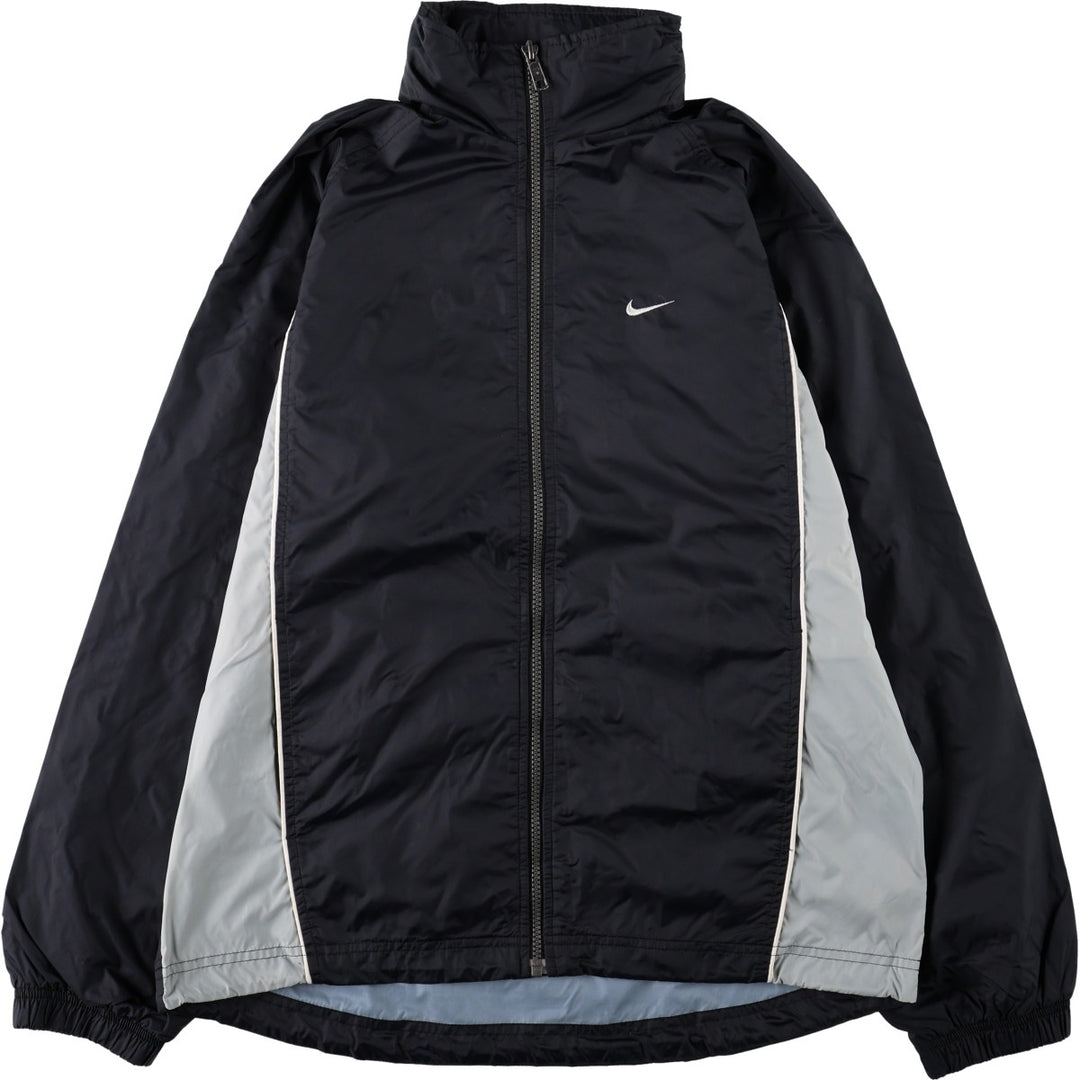 00'S Nike Nylon Jacket Men's M size Nylon black type Vintage Second Hand