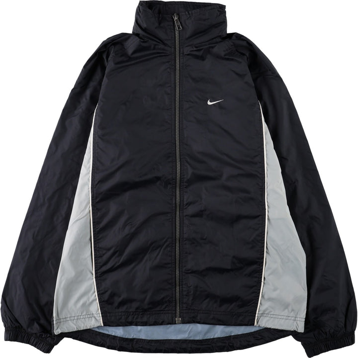 00'S Nike Nylon Jacket Men's M size Nylon black type Vintage Second Hand