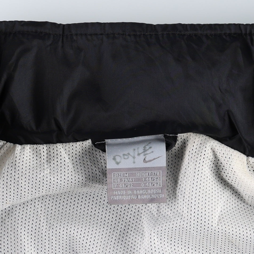 00'S Nike Nylon Jacket Men's M size Nylon black type Vintage Second Hand