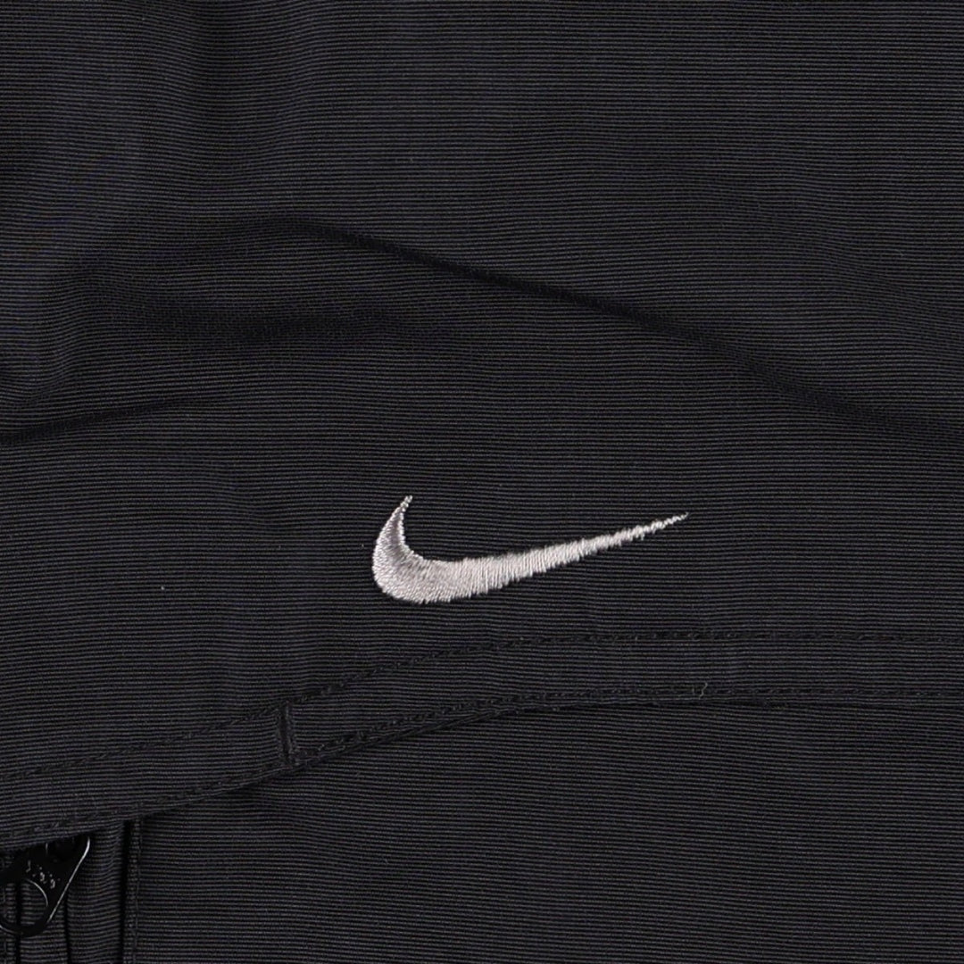 2000'S Nike Nylon Jacket, Men's Size Small Nylon black type Vintage Second Hand