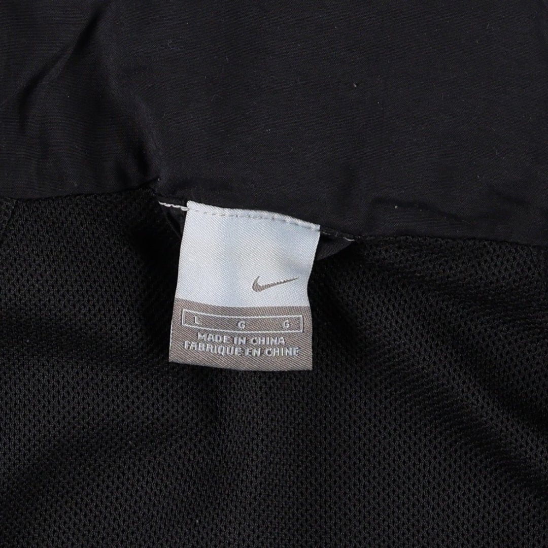 00'S Nike Nylon Jacket Men's Size L Nylon black type Vintage Second Hand
