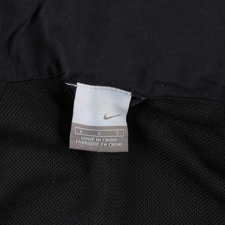 00'S Nike Nylon Jacket Men's Size L Nylon black type Vintage Second Hand