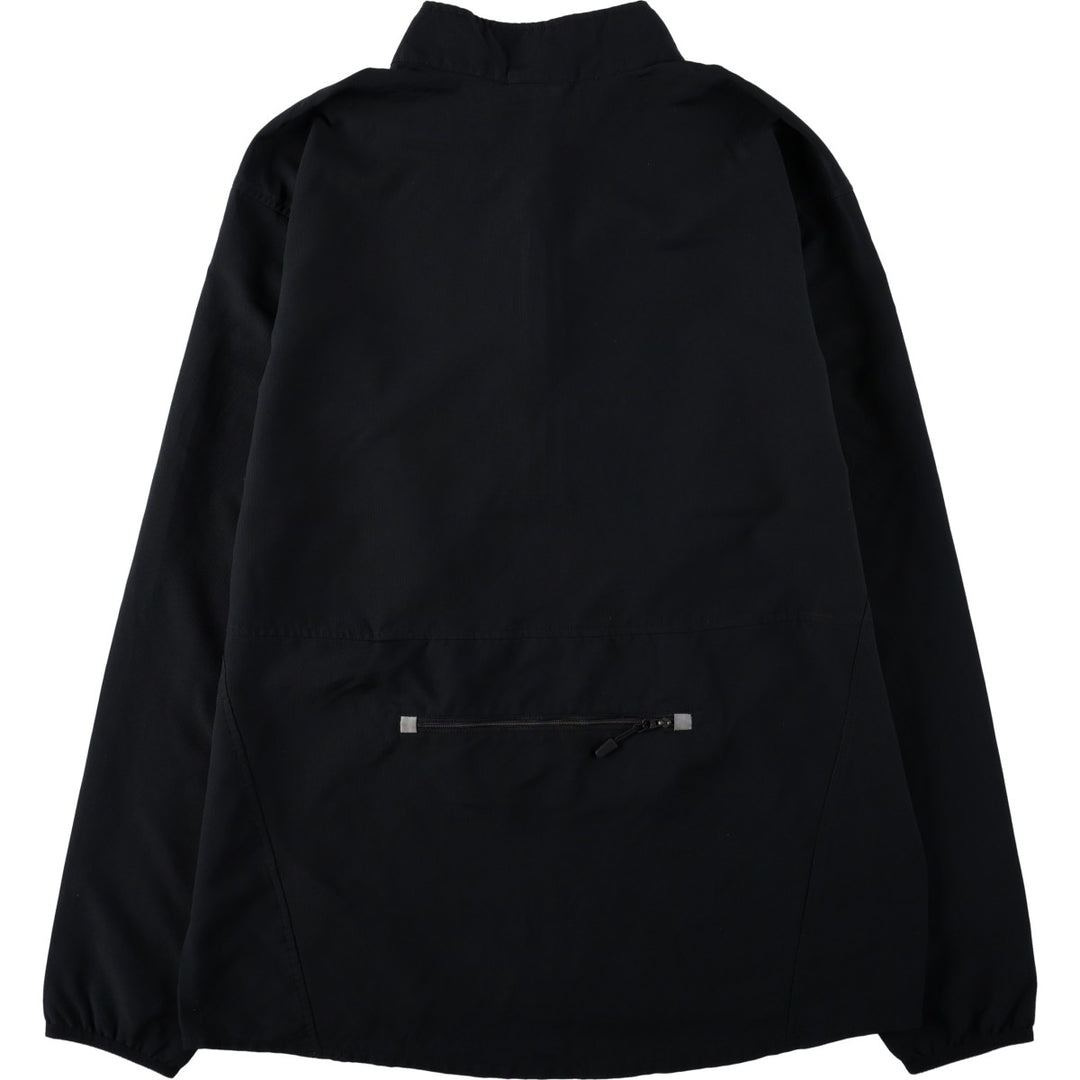 Nike windbreaker, men's size L polyester black type Vintage Second Hand