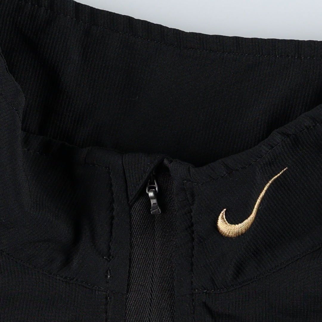 Nike windbreaker, men's size L polyester black type Vintage Second Hand