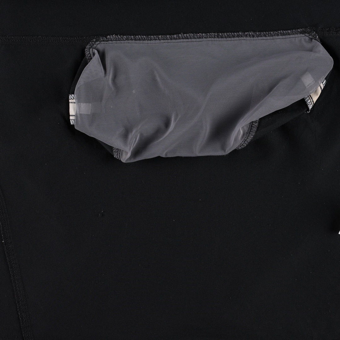Nike windbreaker, men's size L polyester black type Vintage Second Hand
