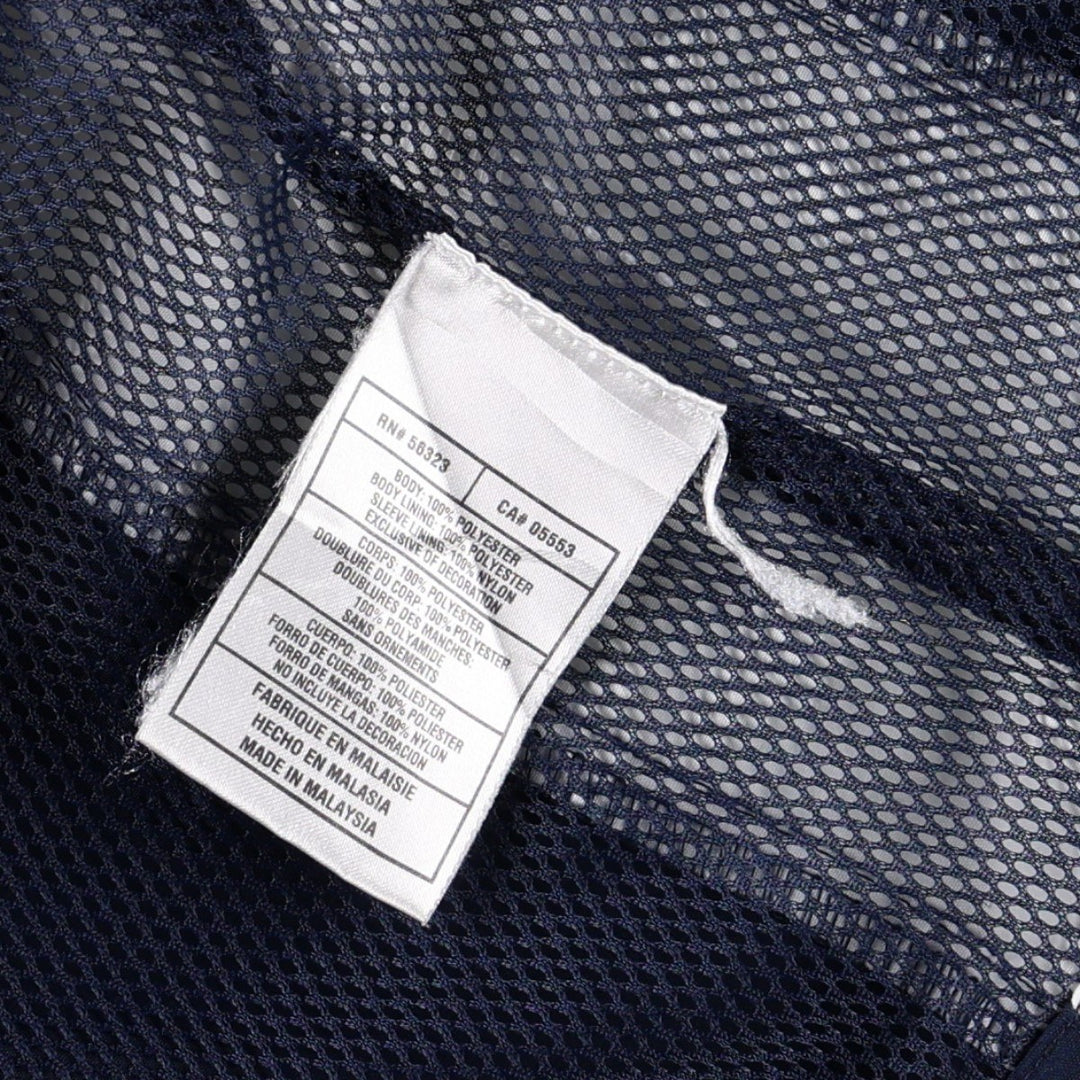 00'S Nike Windbreaker Men's M size polyester navy blue type Vintage Second Hand