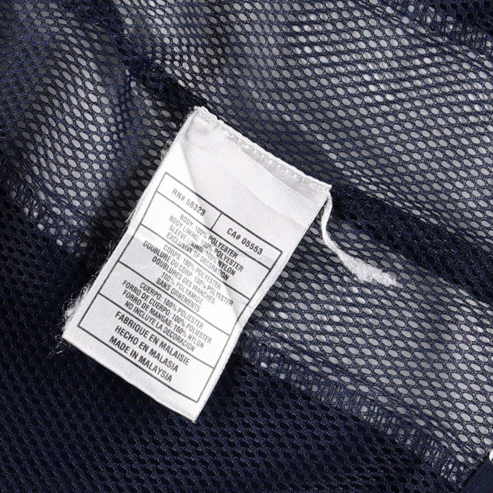 00'S Nike Windbreaker Men's M size polyester navy blue type Vintage Second Hand