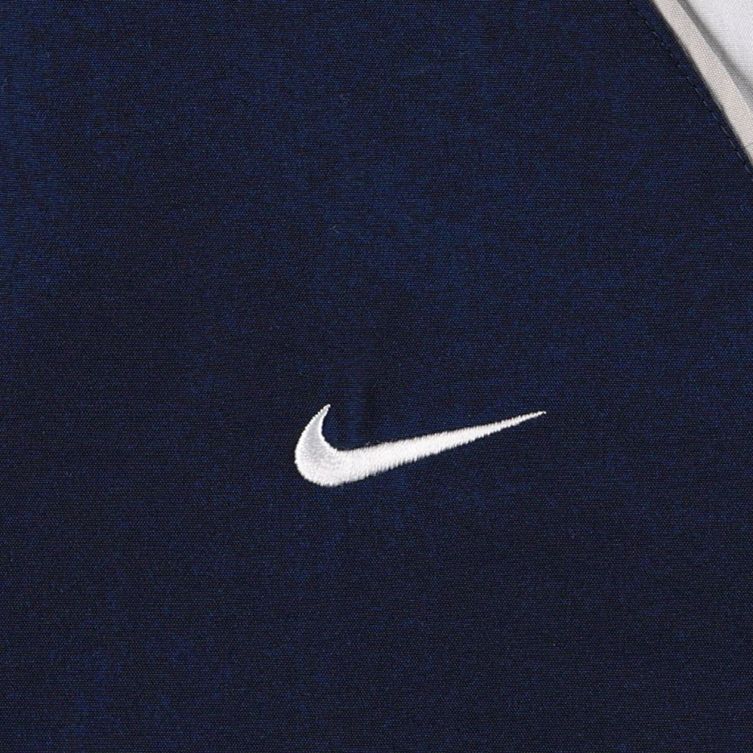 00'S Nike Windbreaker Men's M size polyester navy blue type Vintage Second Hand