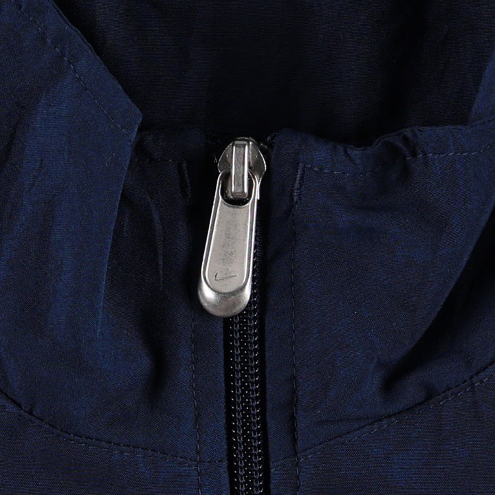 00'S Nike Windbreaker Men's M size polyester navy blue type Vintage Second Hand