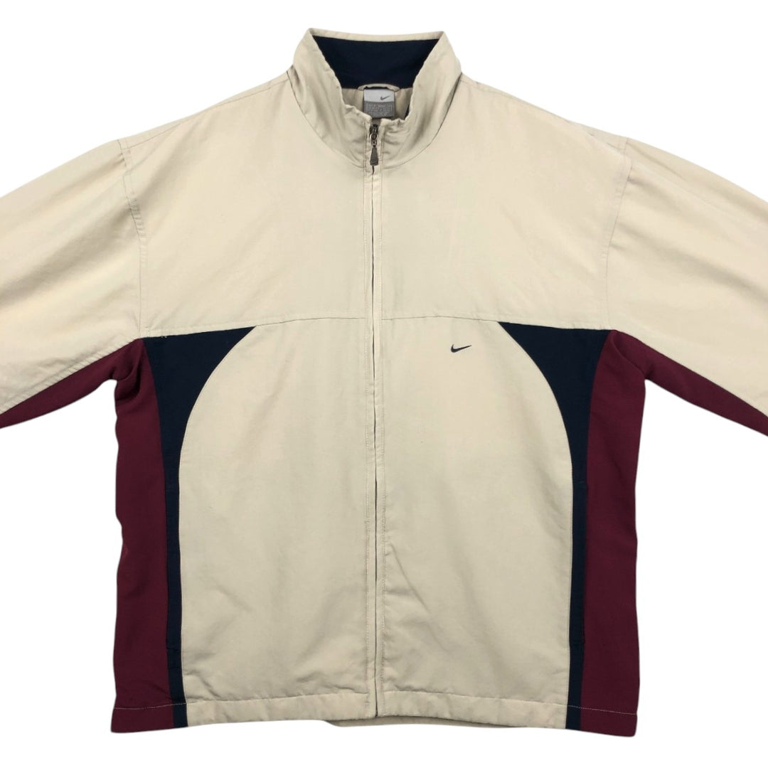 00'S Nike Windbreaker Men's M size polyester Beige type Vintage Second Hand
