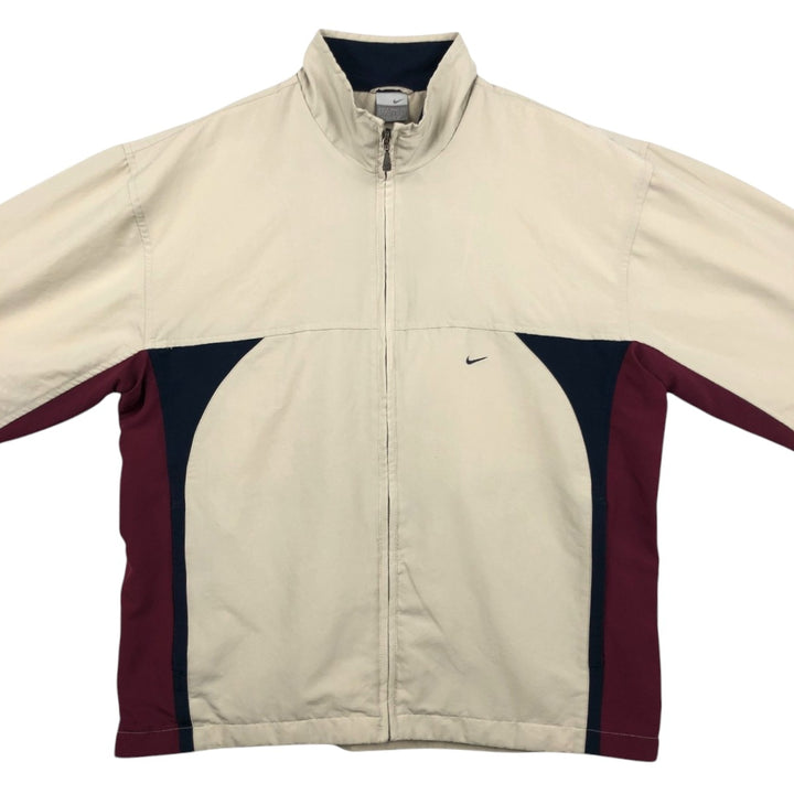 00'S Nike Windbreaker Men's M size polyester Beige type Vintage Second Hand