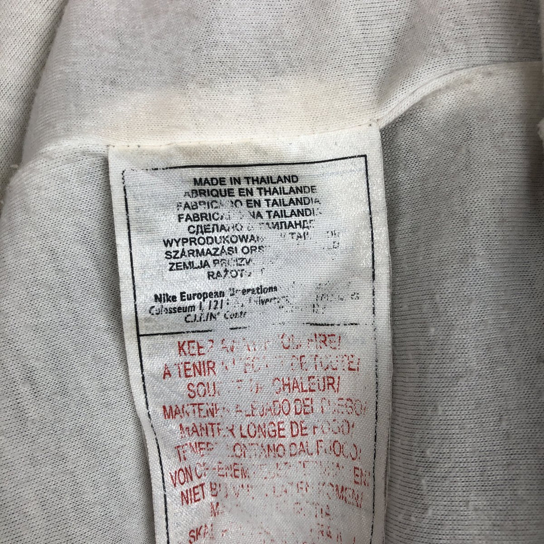 00'S Nike Windbreaker Men's M size polyester Beige type Vintage Second Hand