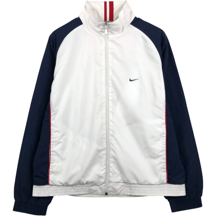 00'S Nike Windbreaker Men's Size L polyester white type Vintage Second Hand