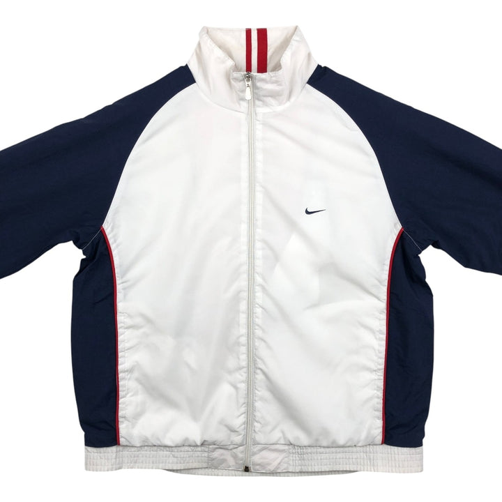 00'S Nike Windbreaker Men's Size L polyester white type Vintage Second Hand