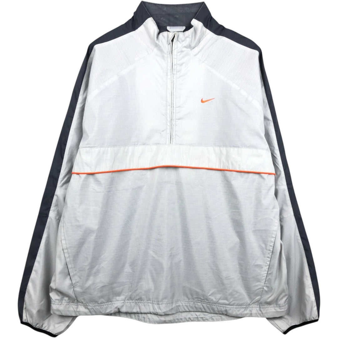 00'S Nike Anorak Jacket Men's XL polyester gray type Vintage Second Hand