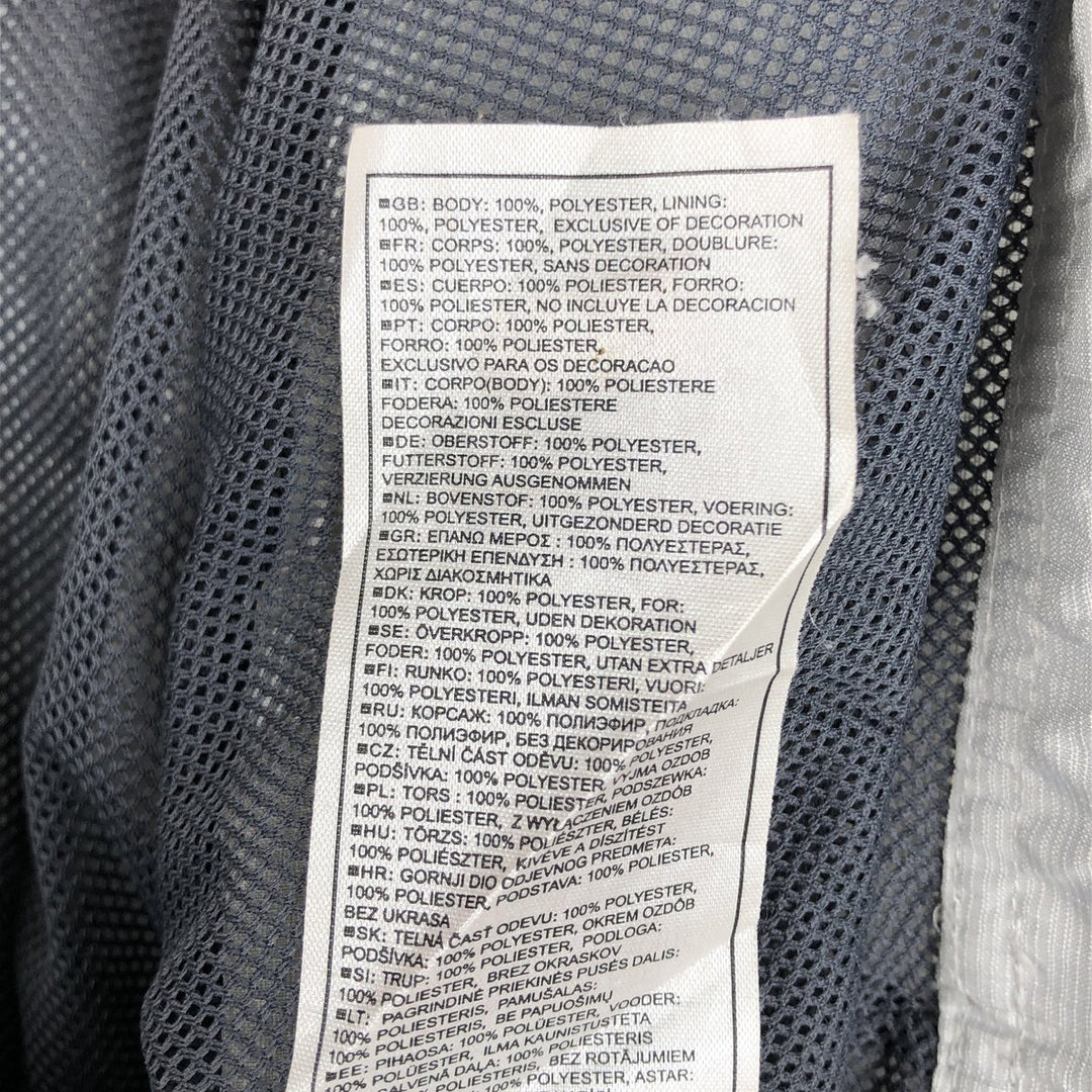 00'S Nike Anorak Jacket Men's XL polyester gray type Vintage Second Hand