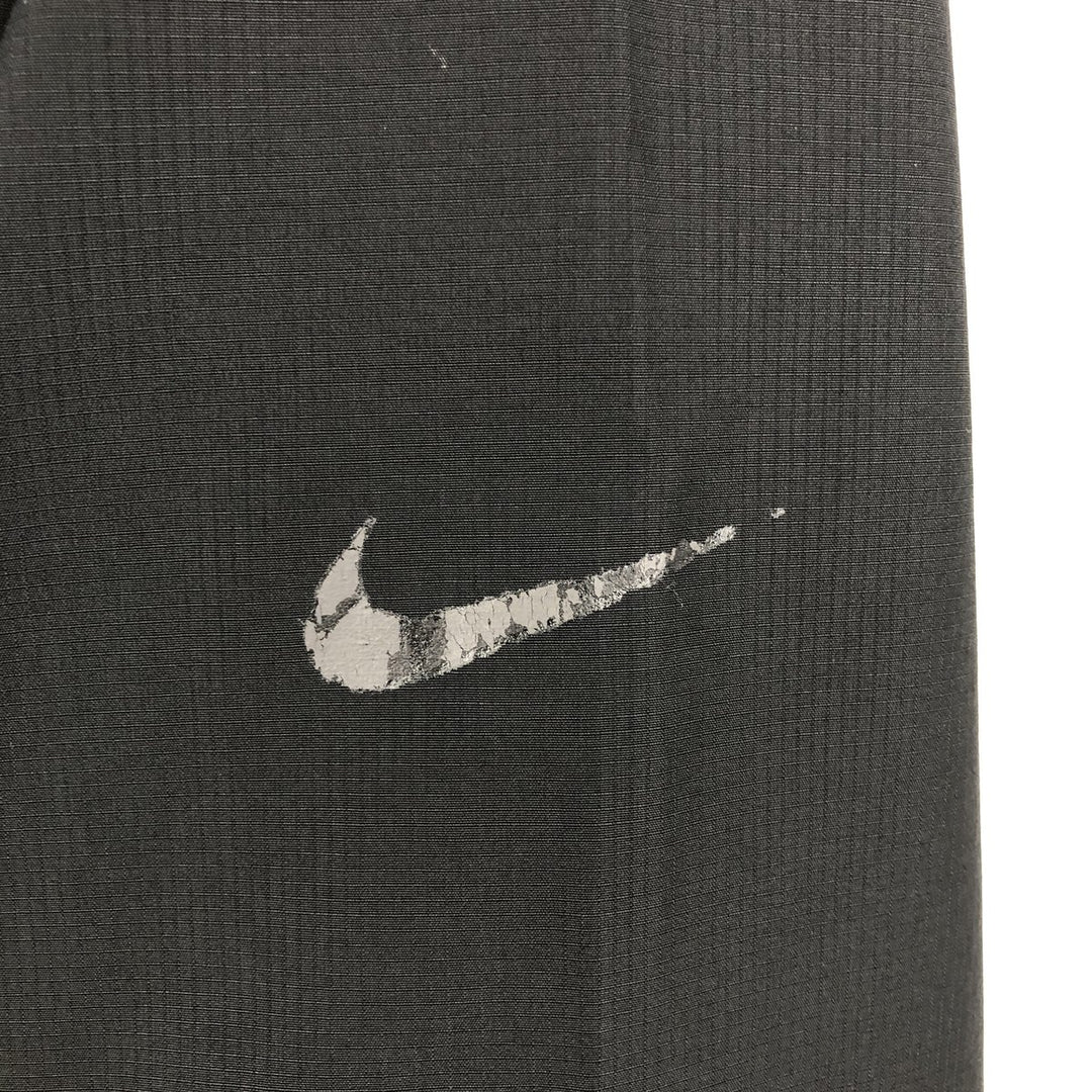 Nike Golf Windbreaker, Men's Size L polyester black type Vintage Second Hand