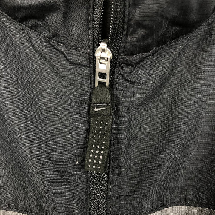 Nike Golf Windbreaker, Men's Size L polyester black type Vintage Second Hand