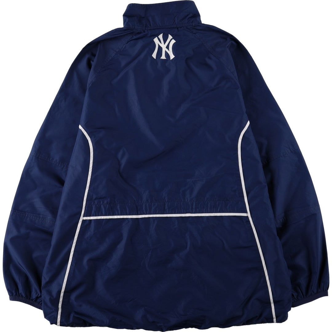 ~2000'S Nike MLB New York Yankees Windbreaker, Men's Size L (approx.) polyester navy blue type Vintage Second Hand