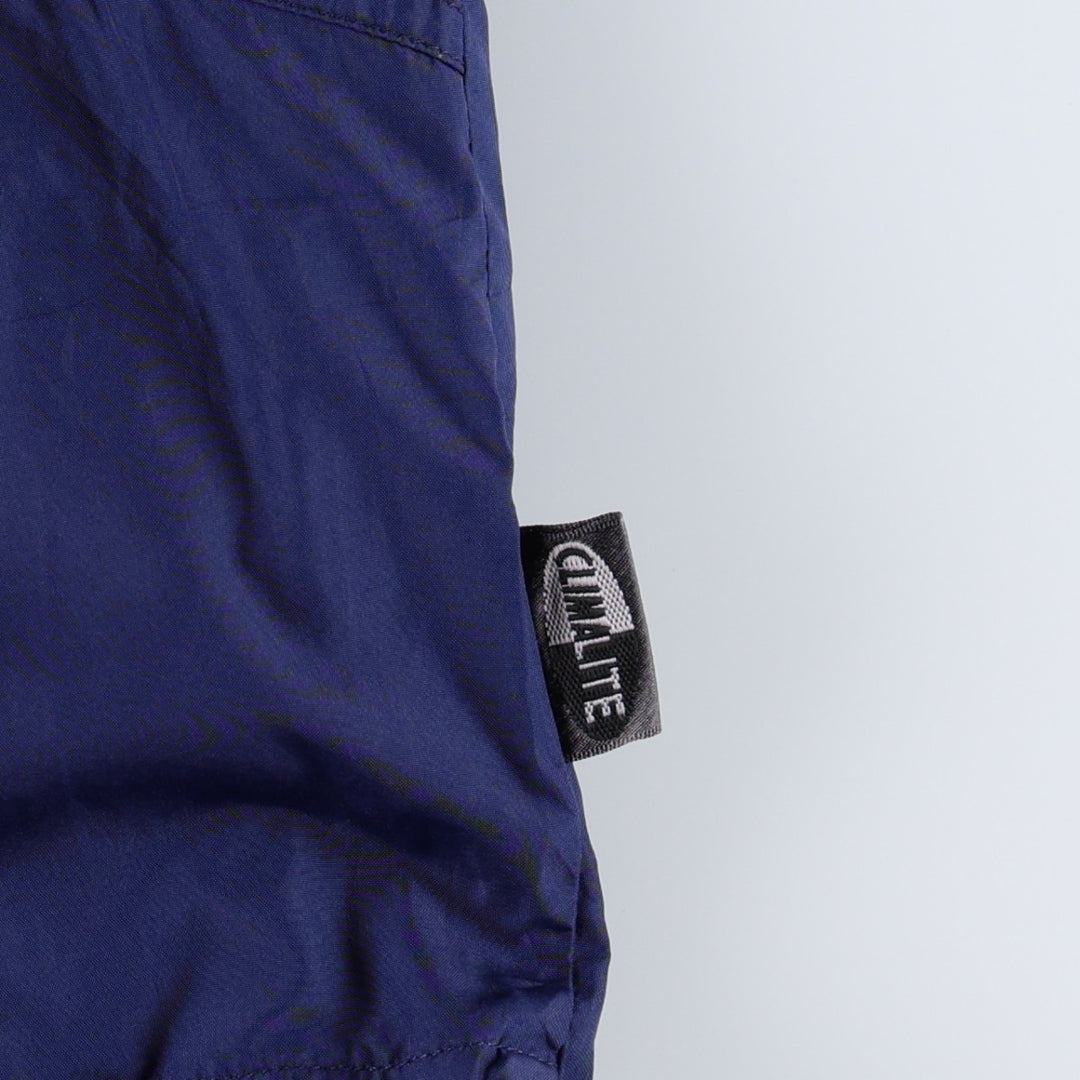 1990'S Adidas windbreaker, men's size L (approx.) polyester navy blue type Vintage Second Hand