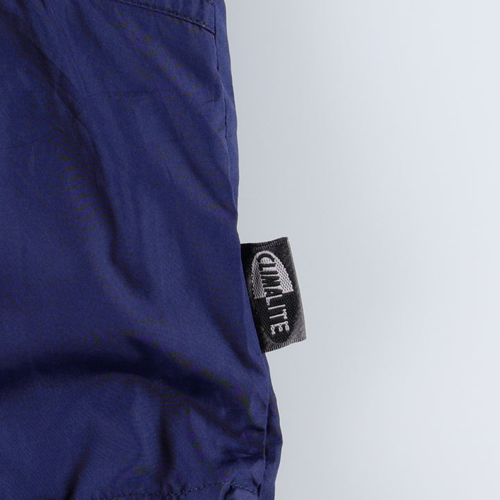1990'S Adidas windbreaker, men's size L (approx.) polyester navy blue type Vintage Second Hand