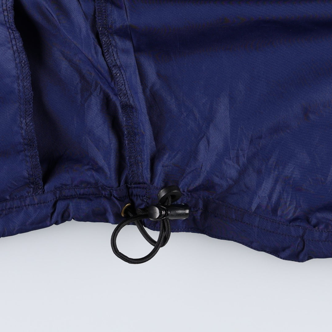 1990'S Adidas windbreaker, men's size L (approx.) polyester navy blue type Vintage Second Hand
