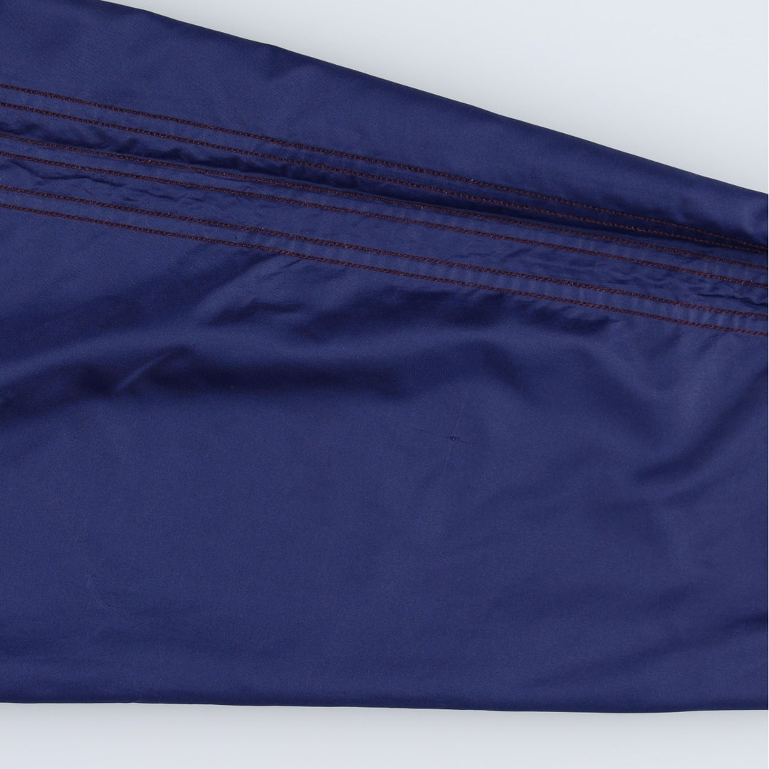1990'S Adidas windbreaker, men's size L (approx.) polyester navy blue type Vintage Second Hand