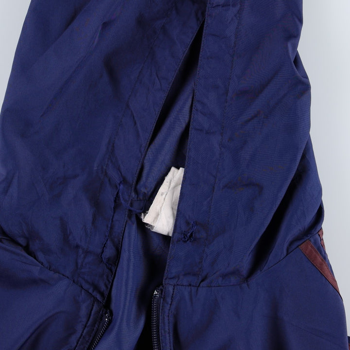 1990'S Adidas windbreaker, men's size L (approx.) polyester navy blue type Vintage Second Hand