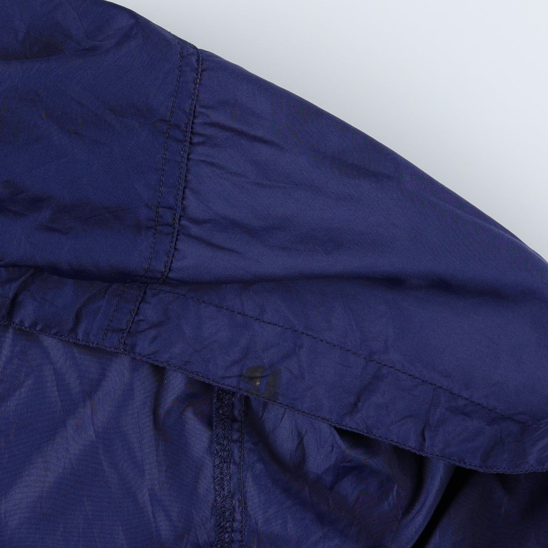 1990'S Adidas windbreaker, men's size L (approx.) polyester navy blue type Vintage Second Hand