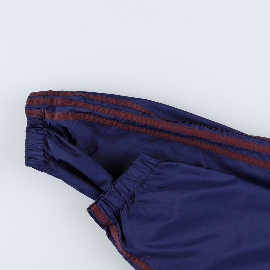1990'S Adidas windbreaker, men's size L (approx.) polyester navy blue type Vintage Second Hand