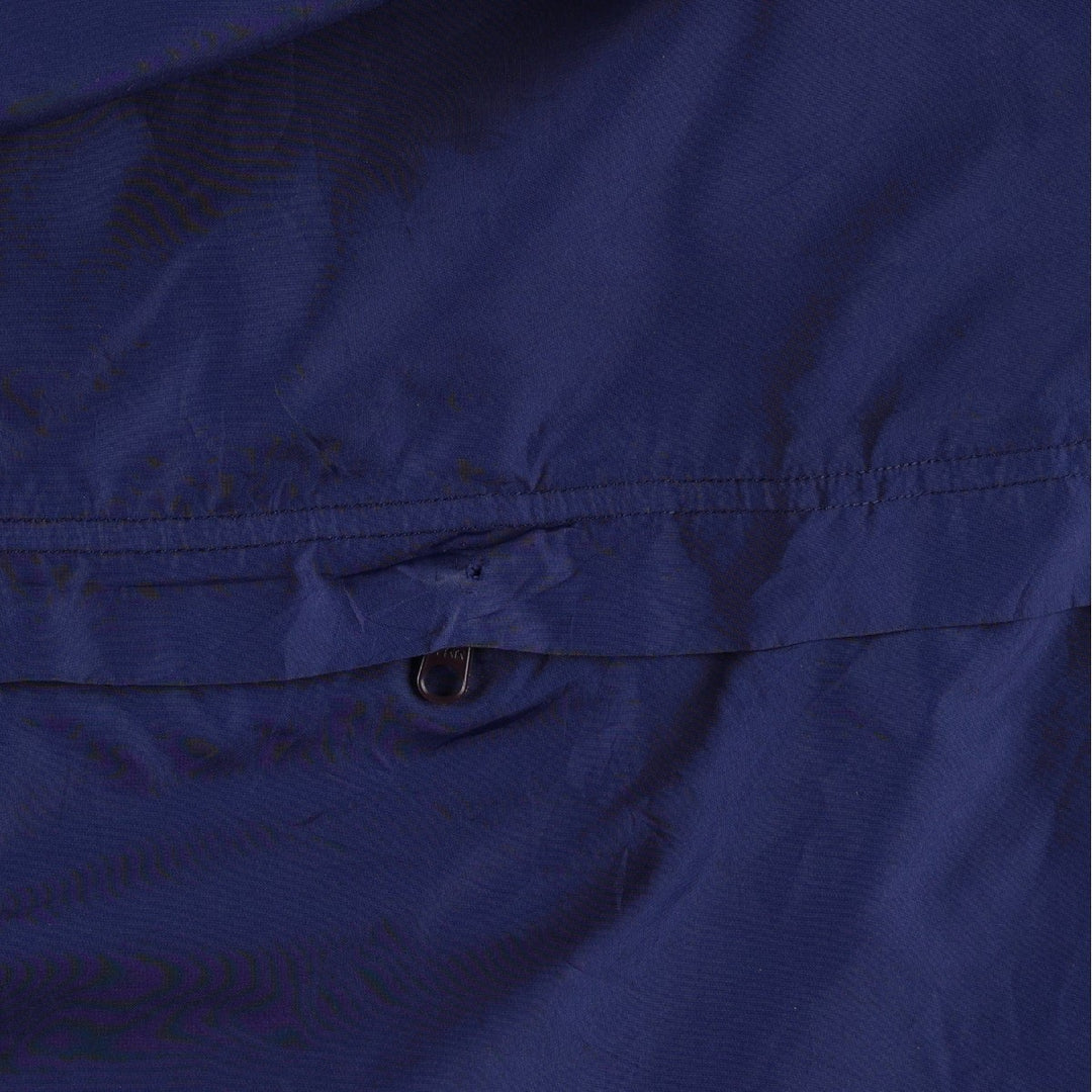 1990'S Adidas windbreaker, men's size L (approx.) polyester navy blue type Vintage Second Hand
