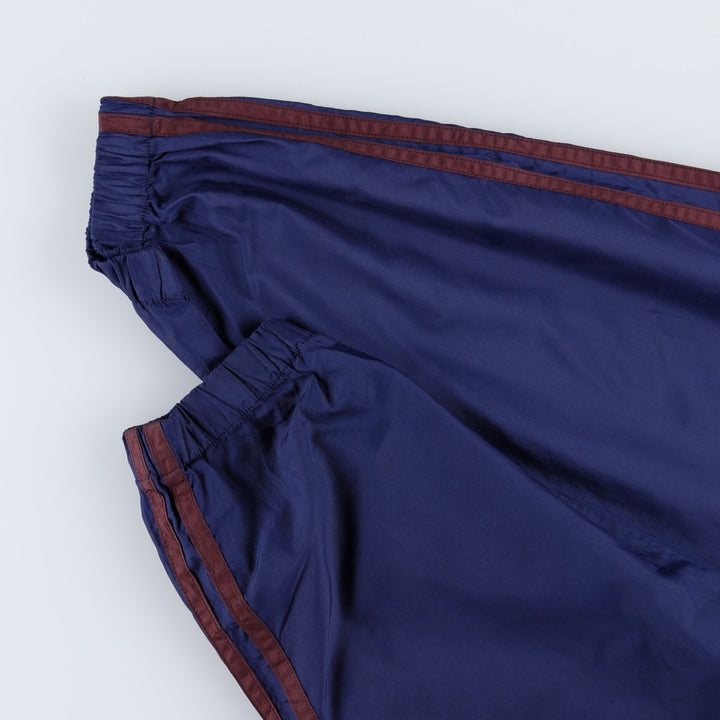 1990'S Adidas windbreaker, men's size L (approx.) polyester navy blue type Vintage Second Hand