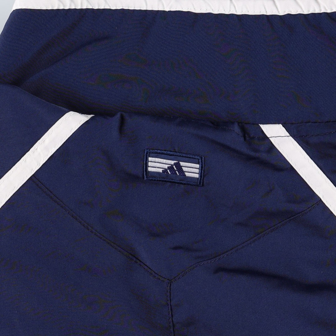 90s~00'S adidas windbreaker men's size L polyester navy blue type Vintage Second Hand