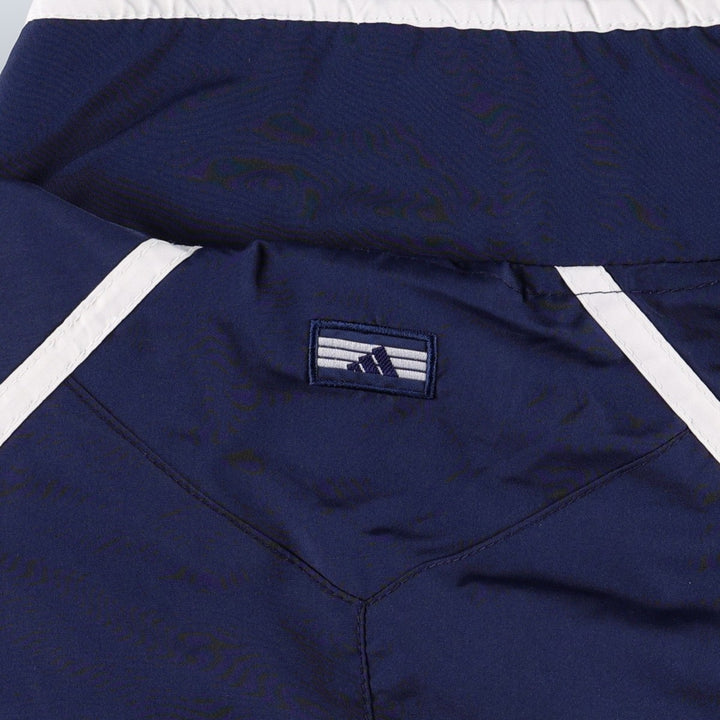 90s~00'S adidas windbreaker men's size L polyester navy blue type Vintage Second Hand