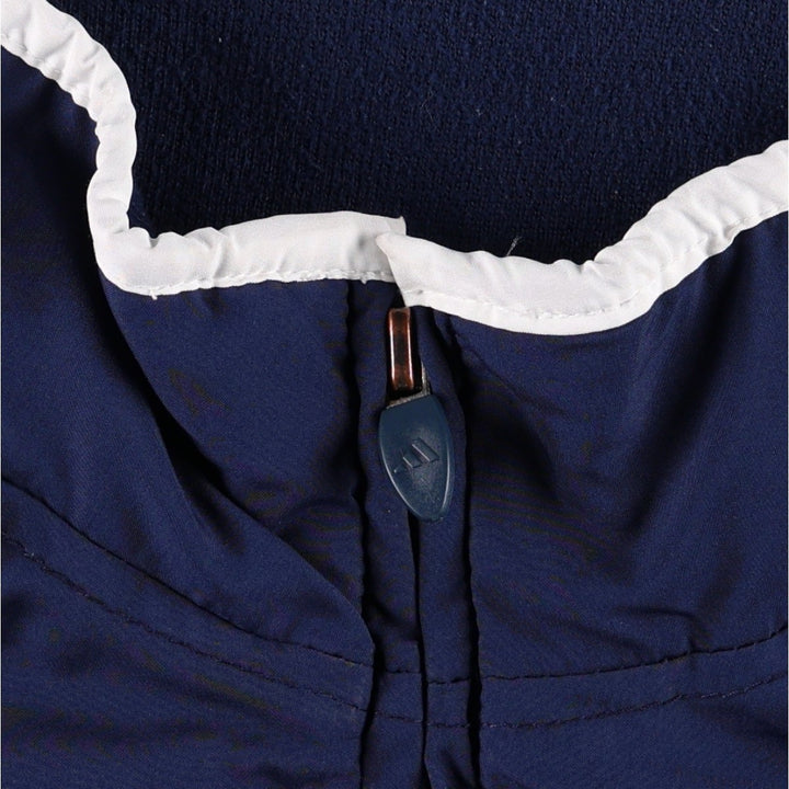 90s~00'S adidas windbreaker men's size L polyester navy blue type Vintage Second Hand