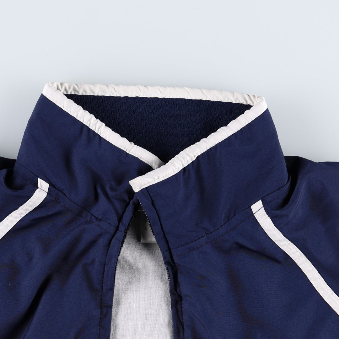90s~00'S adidas windbreaker men's size L polyester navy blue type Vintage Second Hand