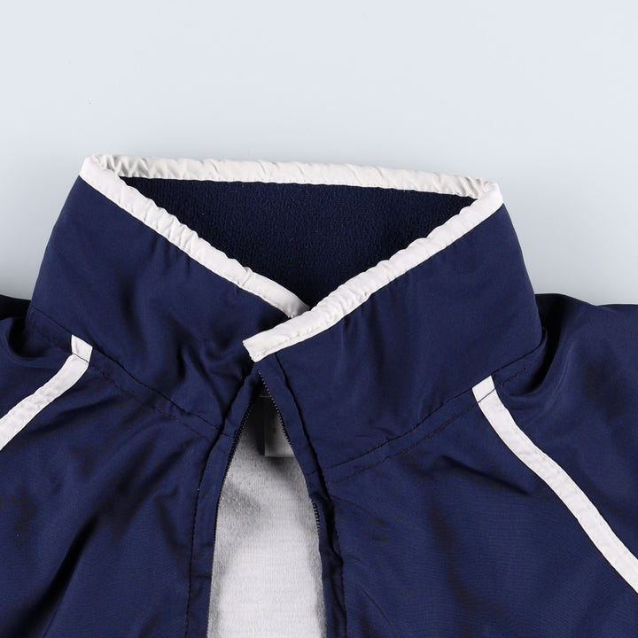 90s~00'S adidas windbreaker men's size L polyester navy blue type Vintage Second Hand