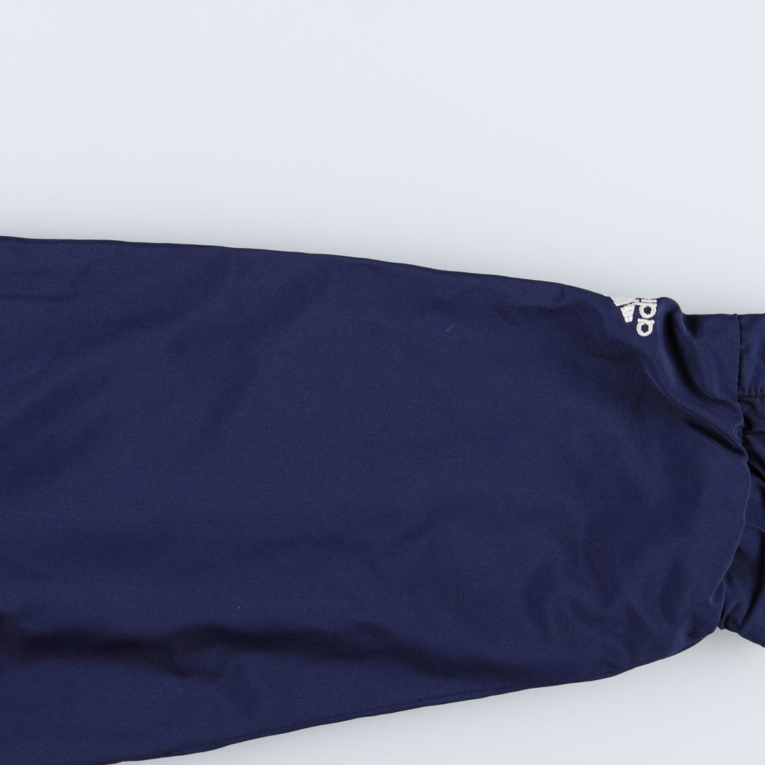 90s~00'S adidas windbreaker men's size L polyester navy blue type Vintage Second Hand