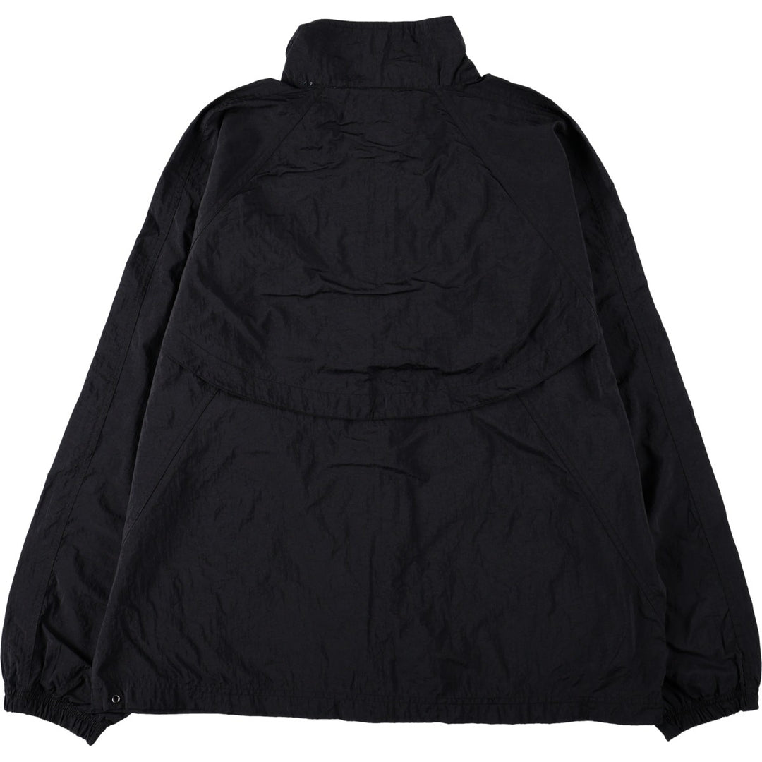 90'S Reebok nylon jacket, men's size L, vintage Nylon black type Vintage Second Hand